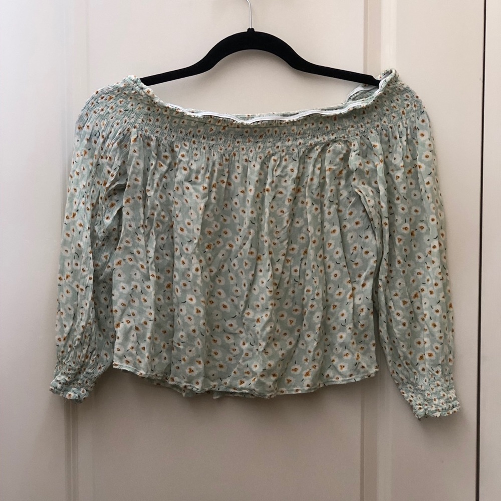 Off the shoulder summer top